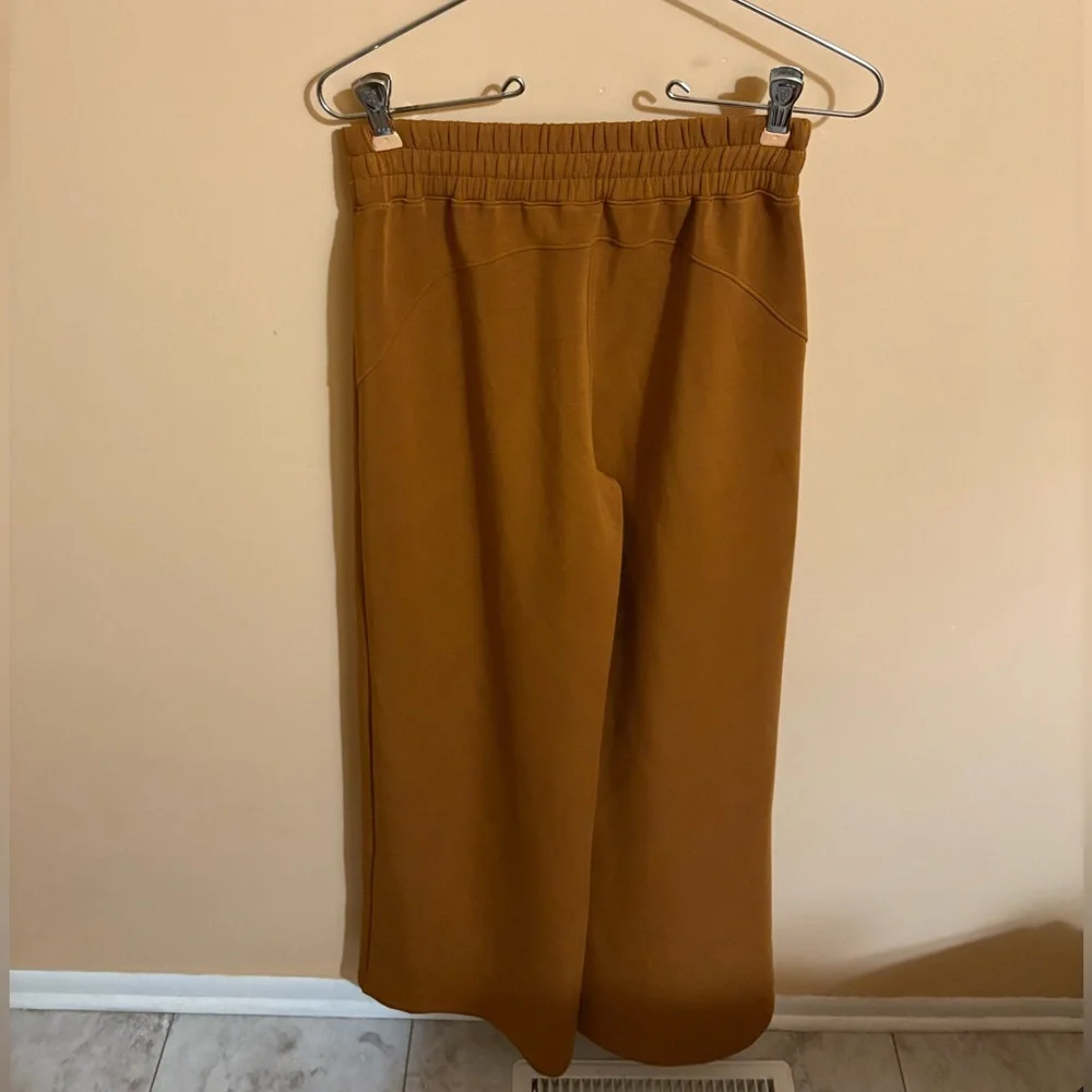 Spanx AirEssentials Wide Leg Pants in Butterscotch - Picture 6 of 6